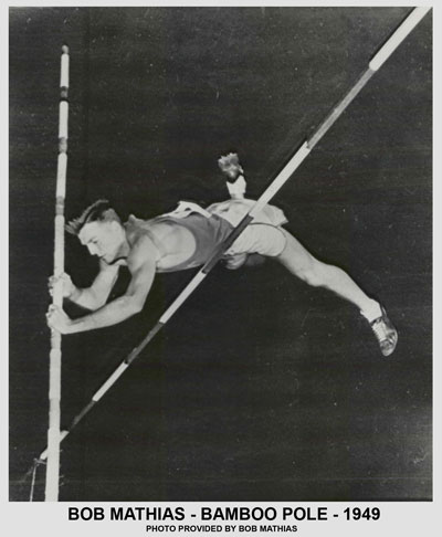 Bob Mathias on Bamboo Pole